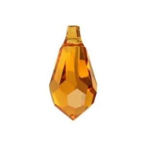 164. Sterling Silver Austrian Crystal Threader Earrings - Picture 8 of 9